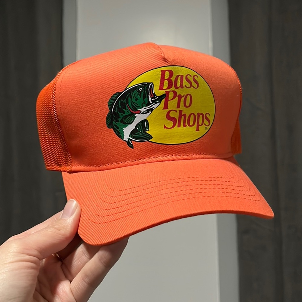 Orange Bass Pro SnapBack Hat